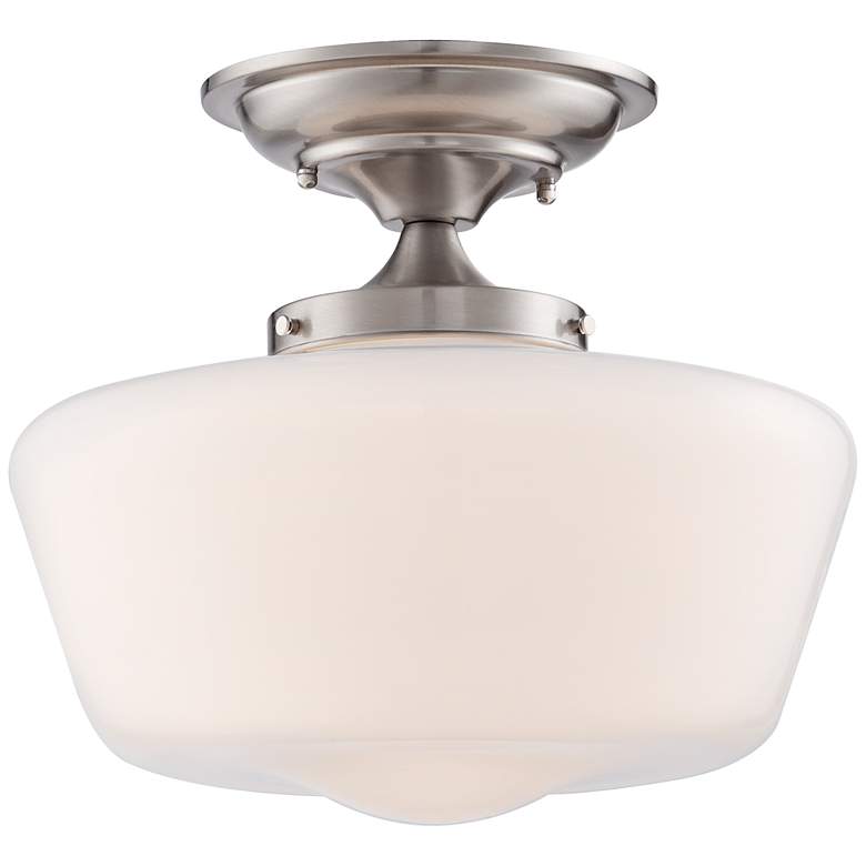 Schoolhouse Floating Ceiling Light Semi Flush Mount Fixture