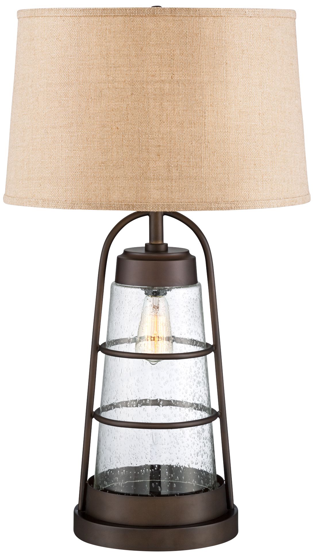 lantern table lamp with shade