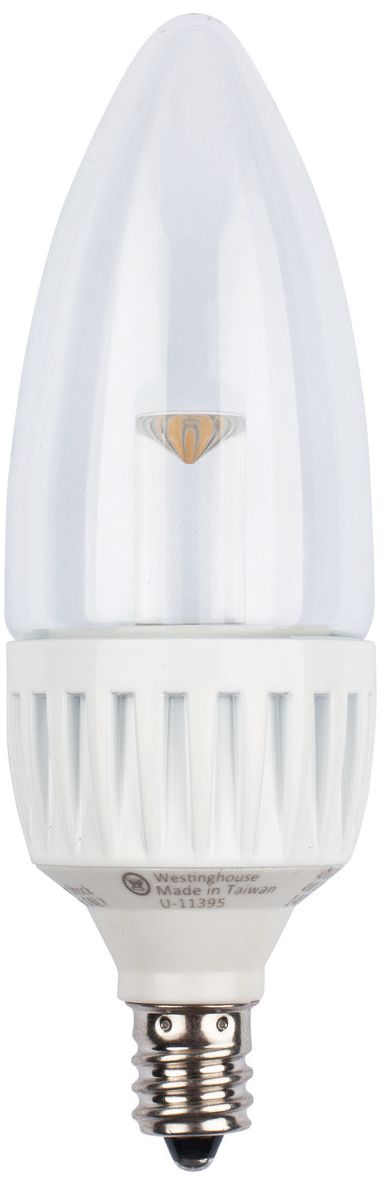 3.5 watt Torpedo LED Candelabra Base Bulb 2V891 Lamps Plus