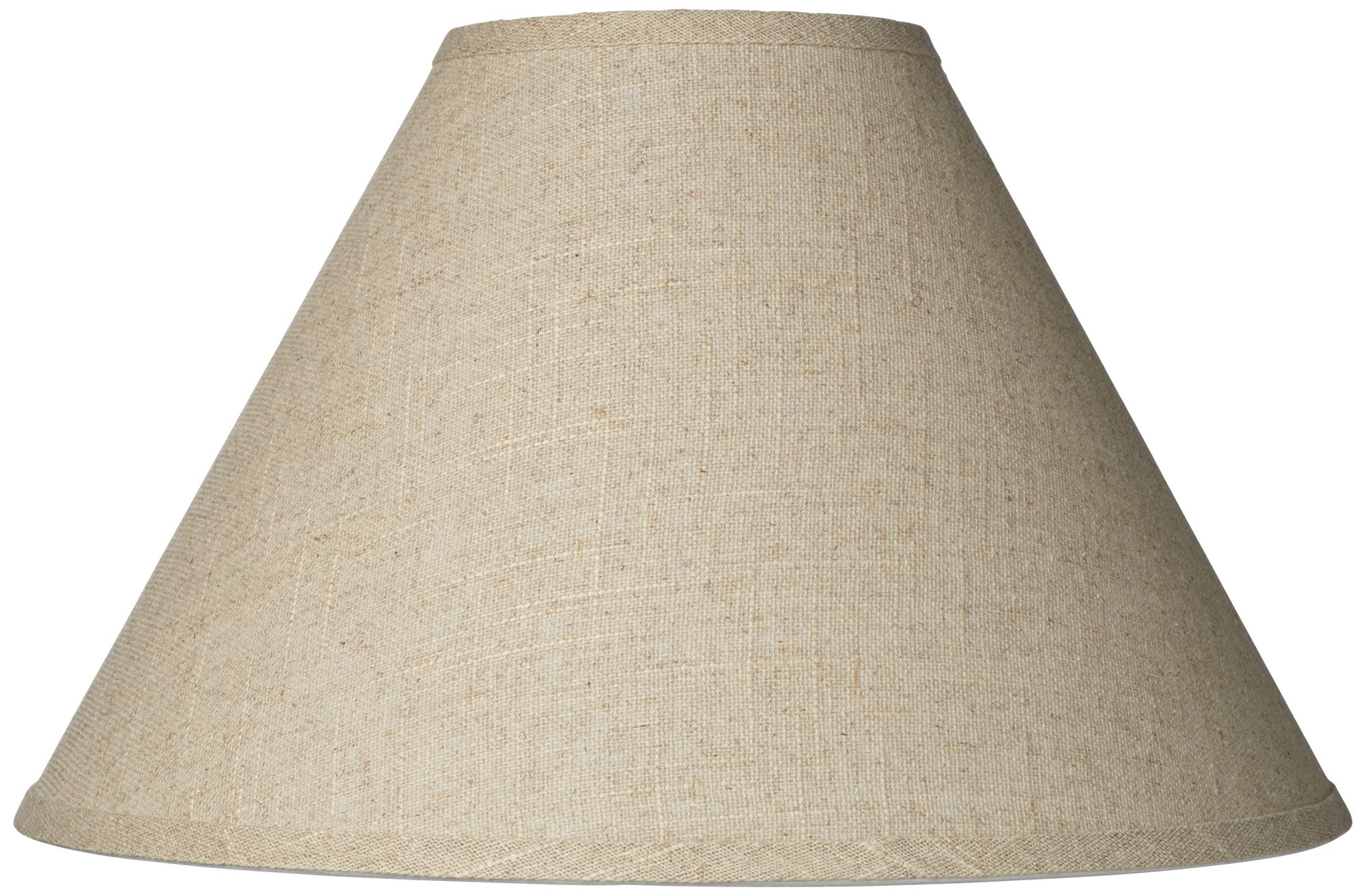 Fine Burlap Empire Shade 6x17x11.5 (Spider)