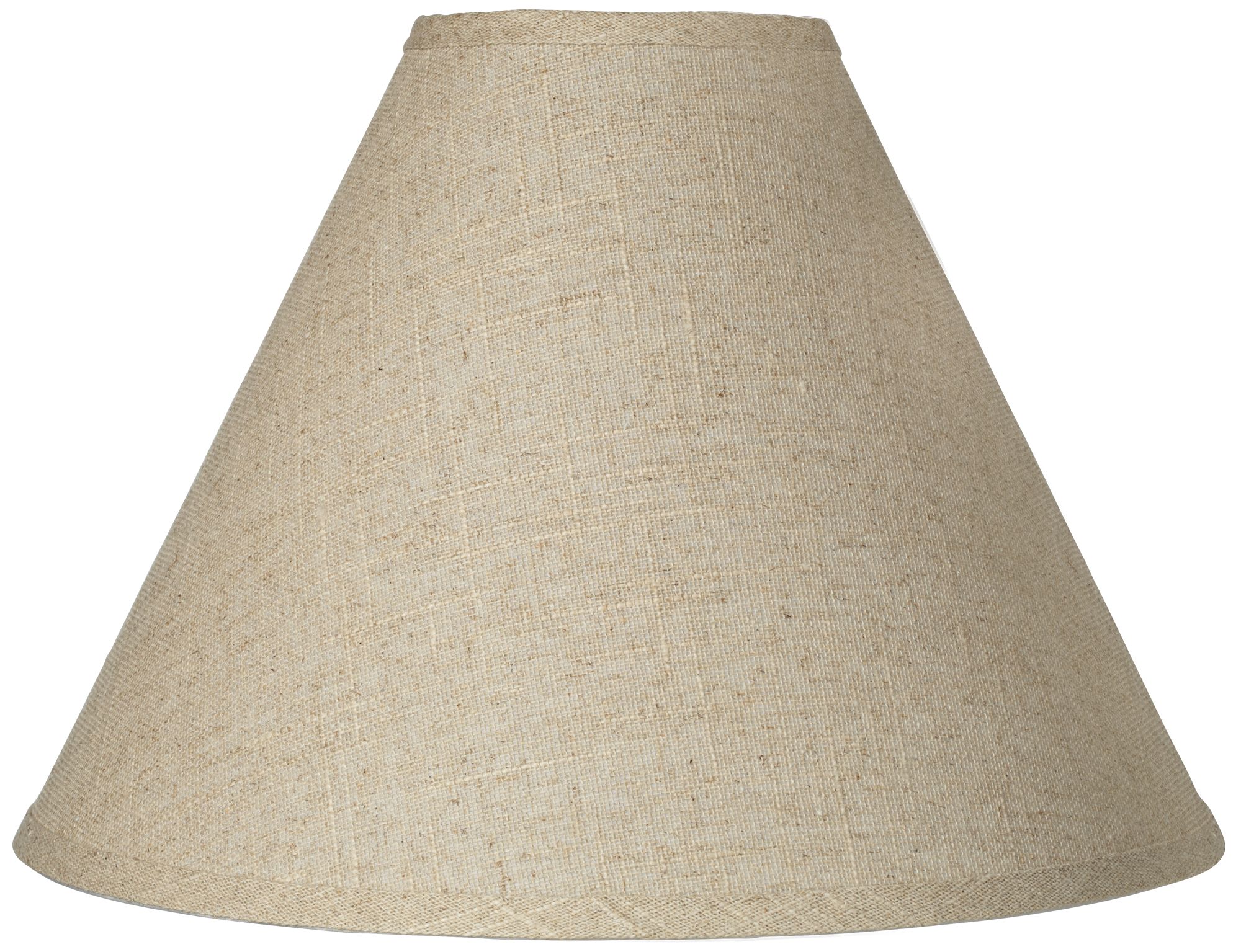 Fine Burlap Empire Shade 5x15x11.5 (Spider)
