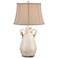Isabella Ivory Ceramic Table Lamp by Regency Hill