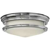 Hinkley Hadley 12&quot; Wide Chrome Ceiling Light