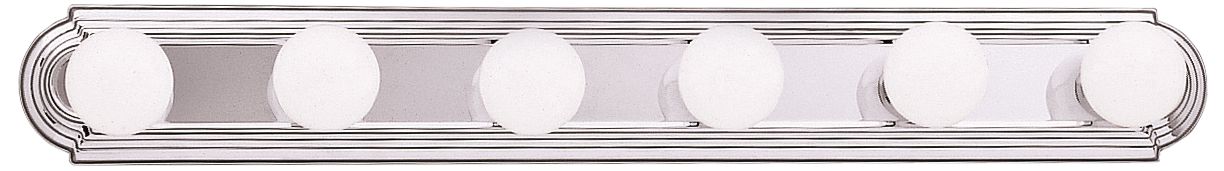Kichler McGuire 36" Wide Chrome 6-Light Linear Bath Light