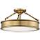 Harbour Point 19" Wide Liberty Gold Ceiling Light
