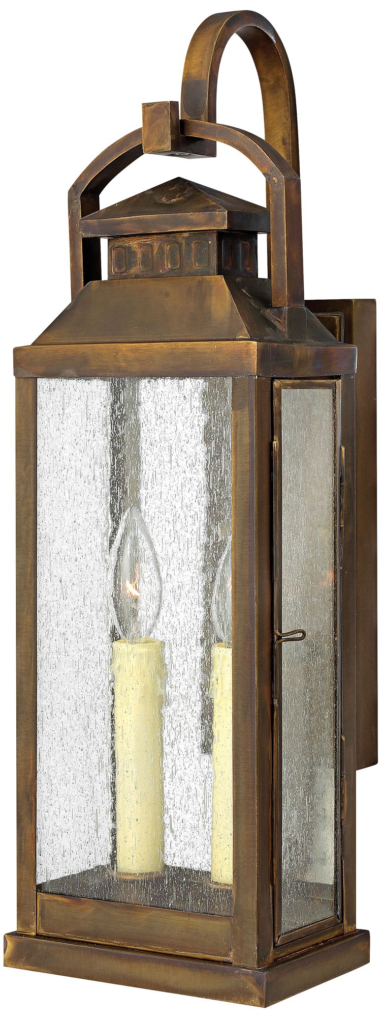 Hinkley Revere Medium Sienna Outdoor Wall Lantern