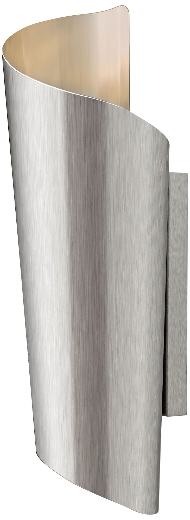 Hinkley Surf 24" High Stainless Steel Outdoor Wall Light