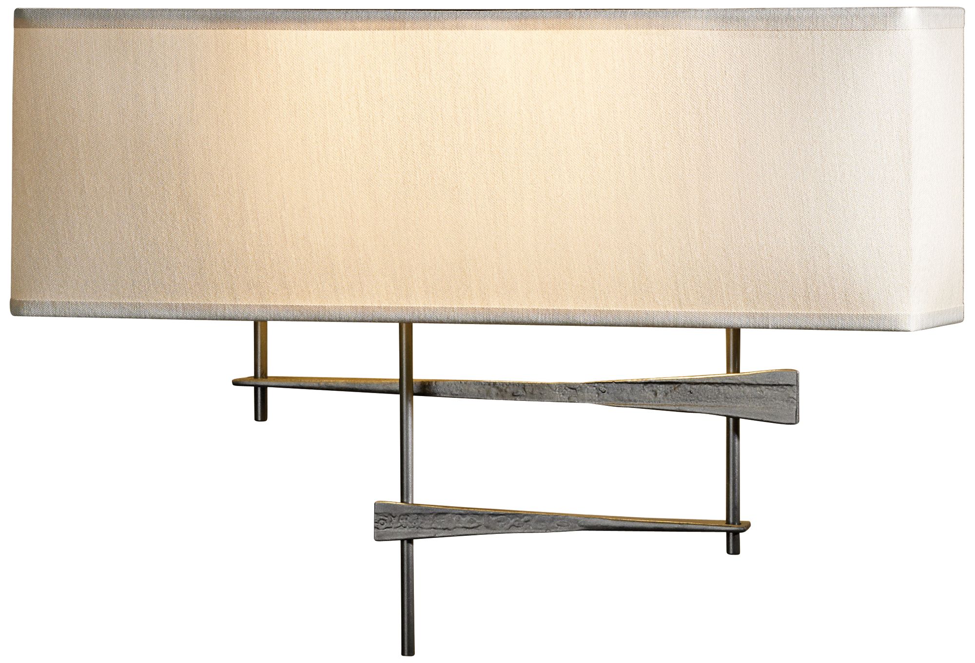 Hubbardton Forge Cavaletti Burnished Steel Wall Sconce