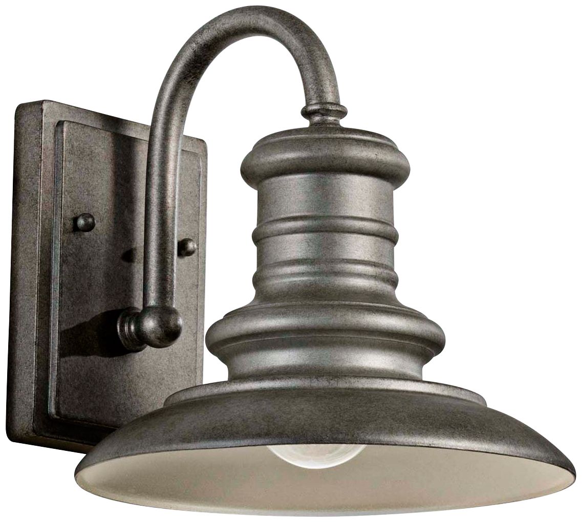 Feiss Redding Station 9" Tarnished Outdoor Wall Lantern