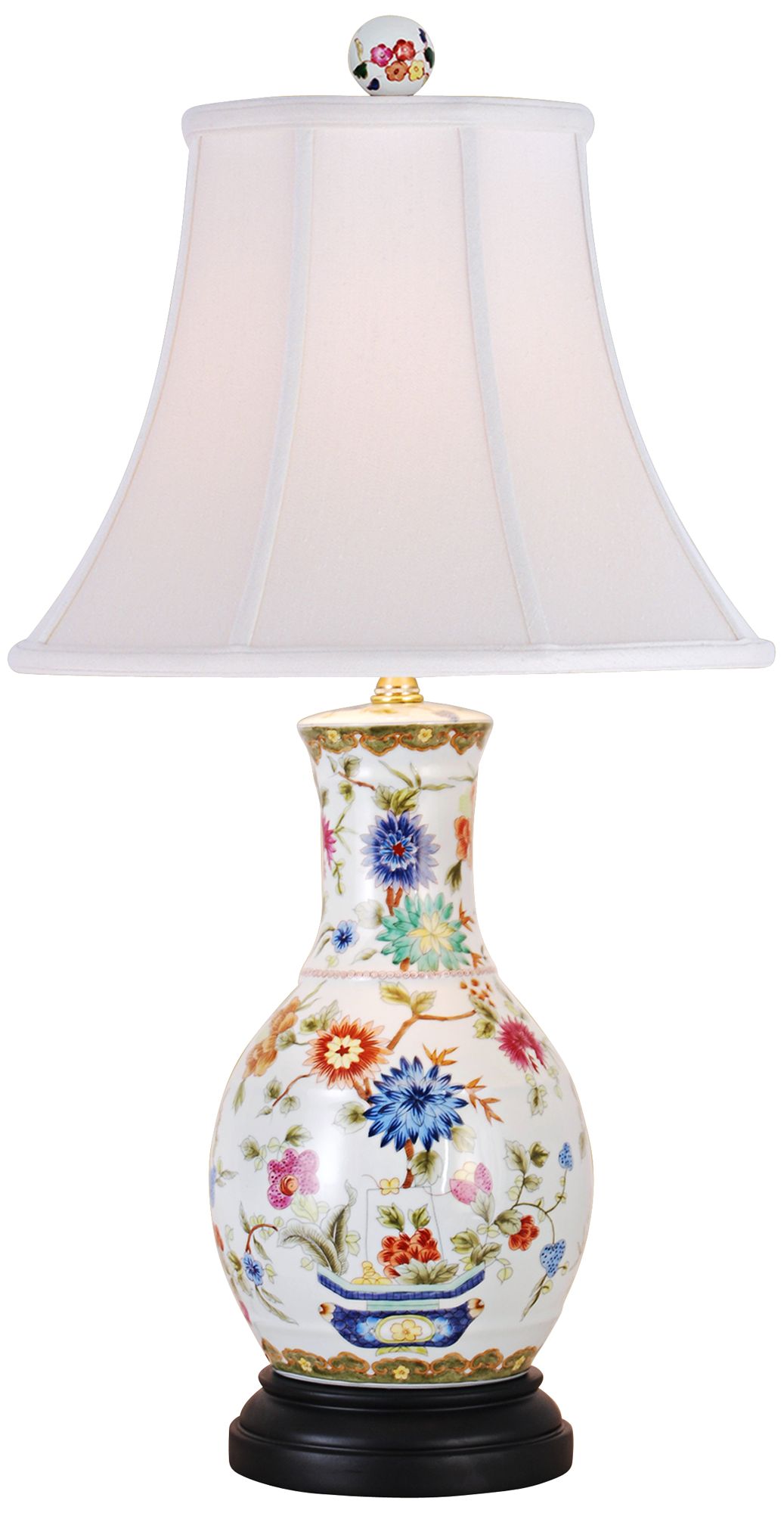 Rose Vase Table Lamp – Elegant Floral for Home Decor