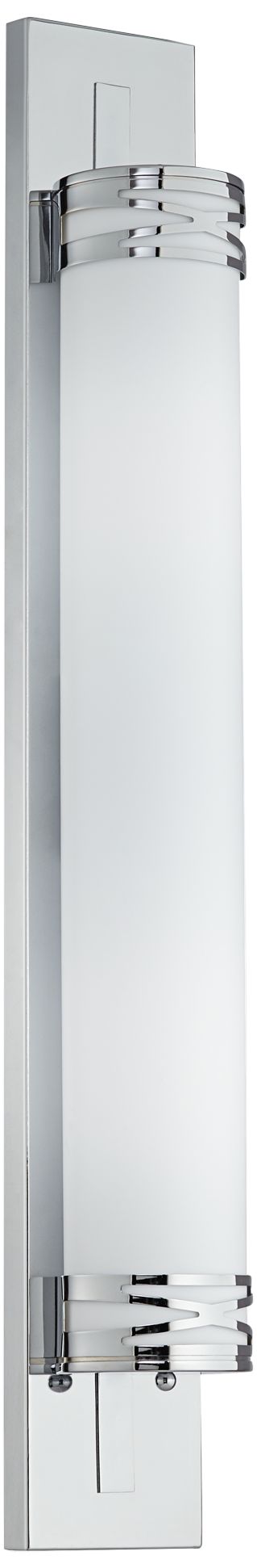 Marcello 36" High Polished Chrome Wall Sconce