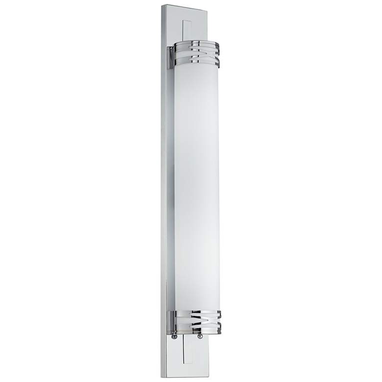 Marcello 36&quot; High Polished Chrome Wall Sconce