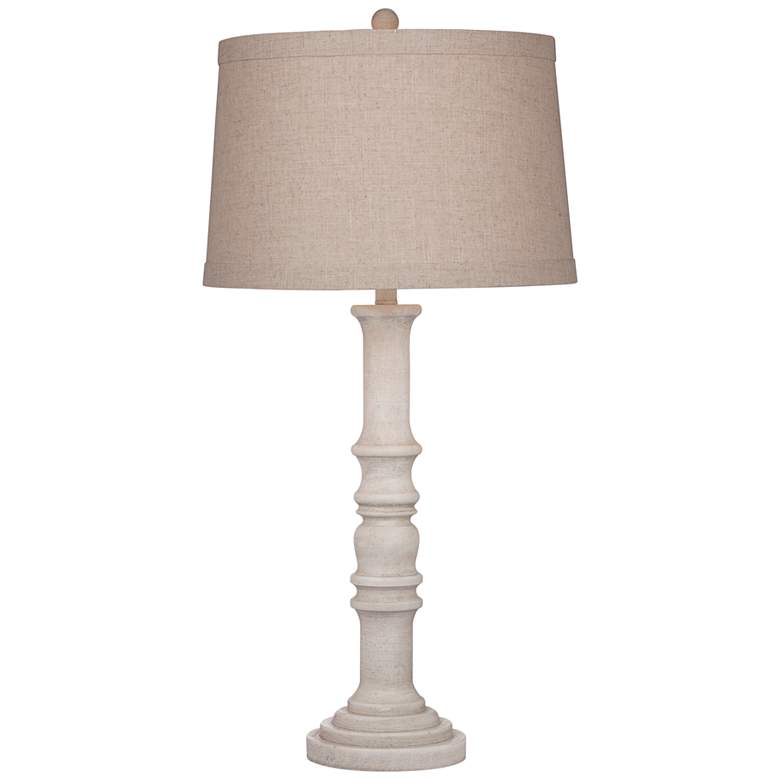 Augusta Antique White Table Lamp