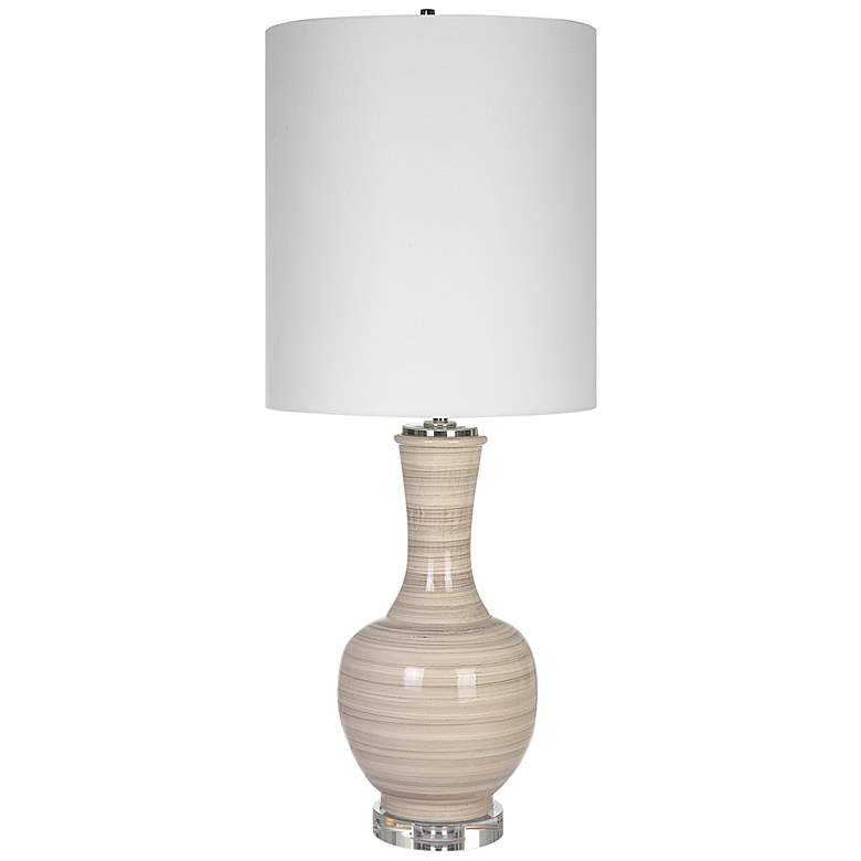 Uttermost Chalice Brown Ceramic Table Lamp