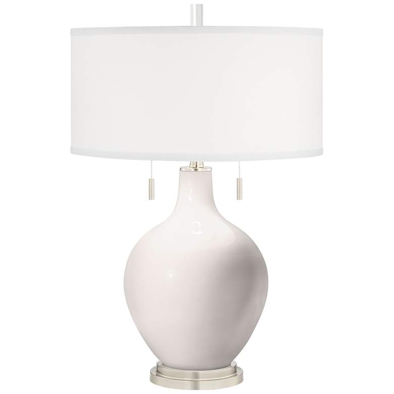 Smart White Toby Table Lamp