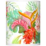 Island Floral Giclee Shade 10x10x12 (Spider)