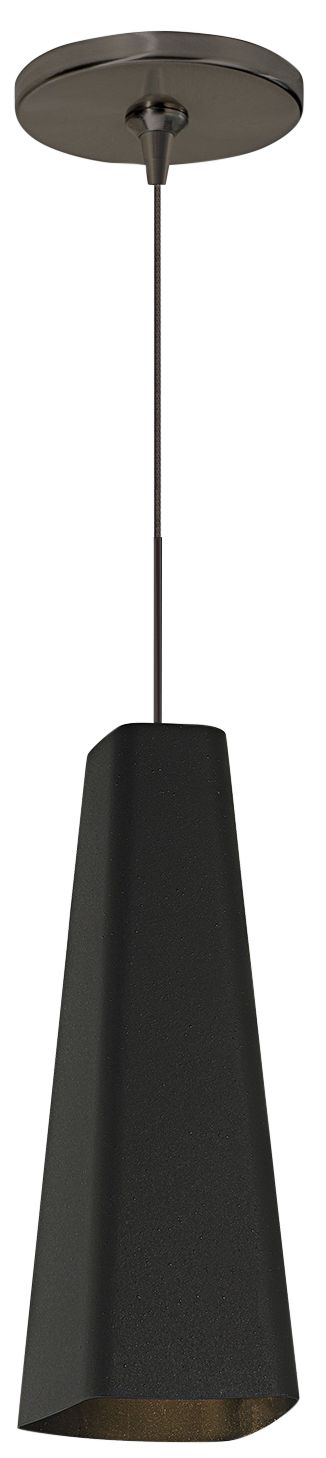 Rhonan 4 1/2"W Antique Bronze LED Freejack Mini Pendant