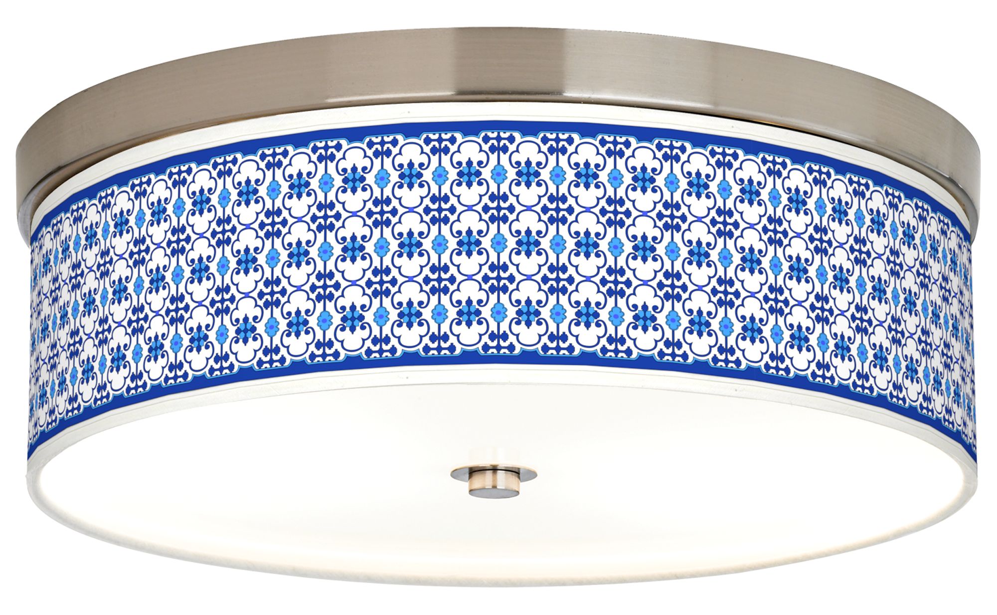 Indigo Path Giclee Energy Efficient Ceiling Light