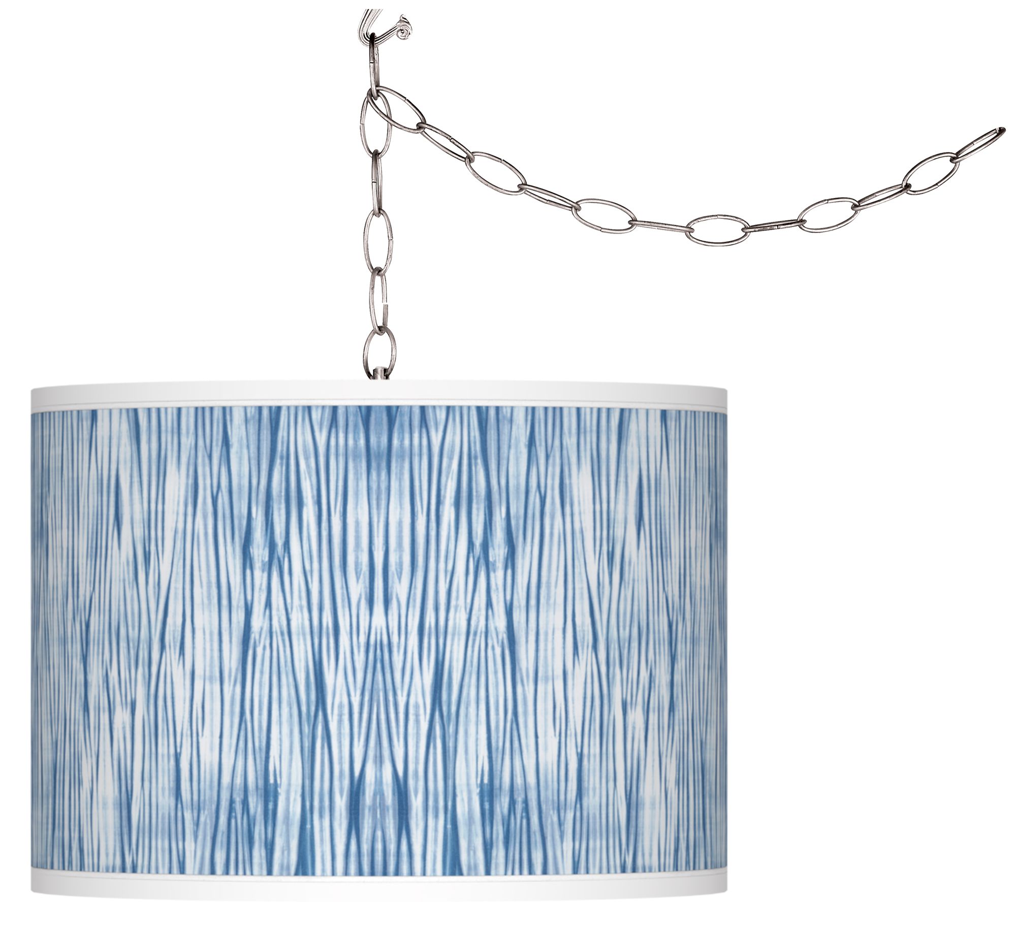 Beachcomb Giclee Glow Plug-In Swag Pendant