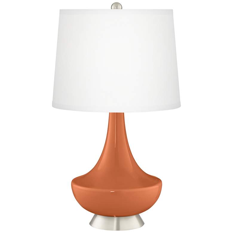 Image 2 Robust Orange Gillan Glass Table Lamp