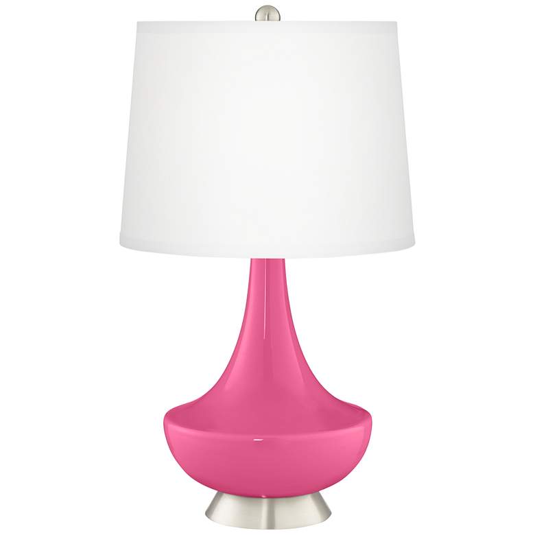 Image 2 Blossom Pink Gillan Glass Table Lamp