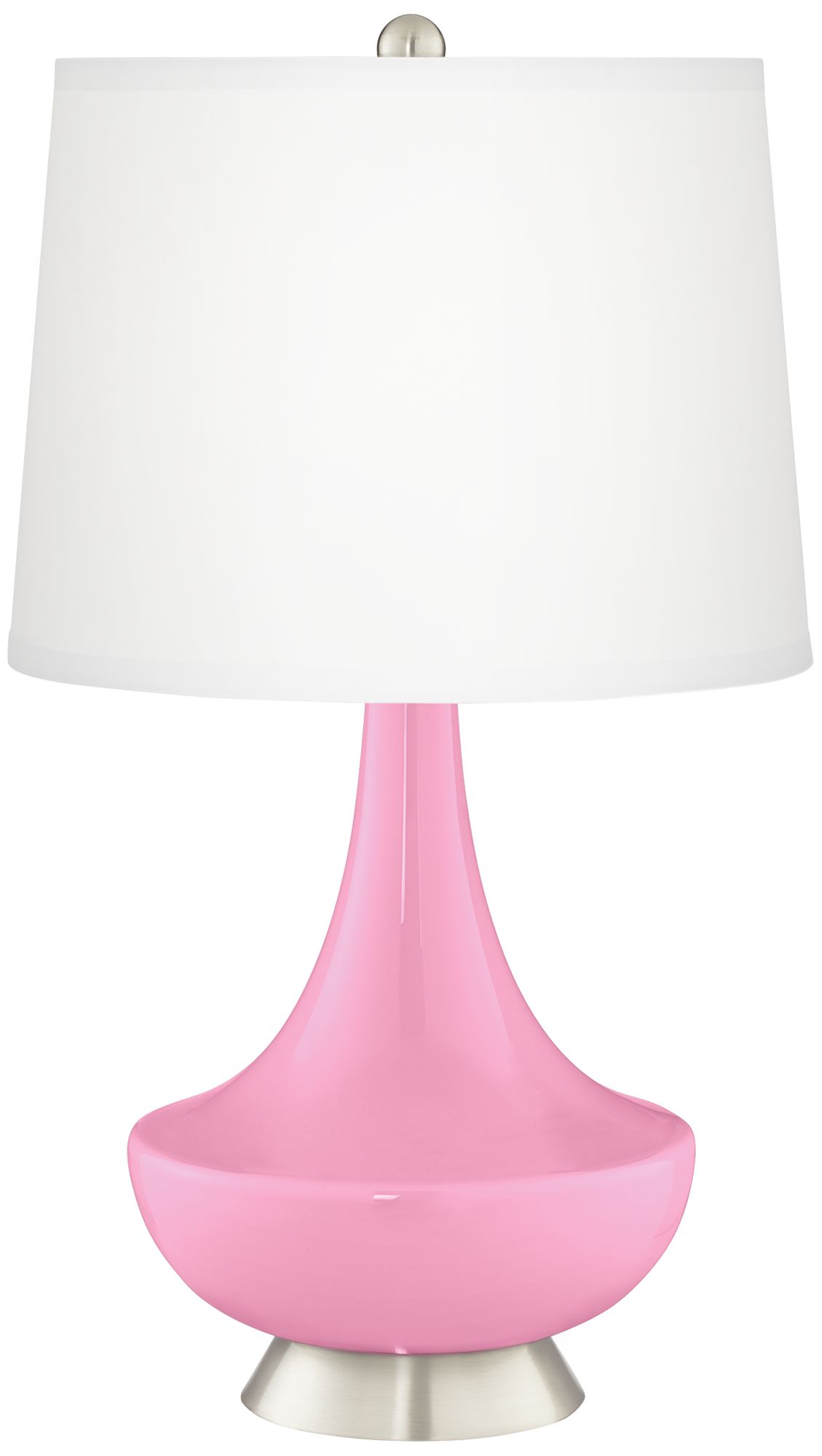 pink table lamp