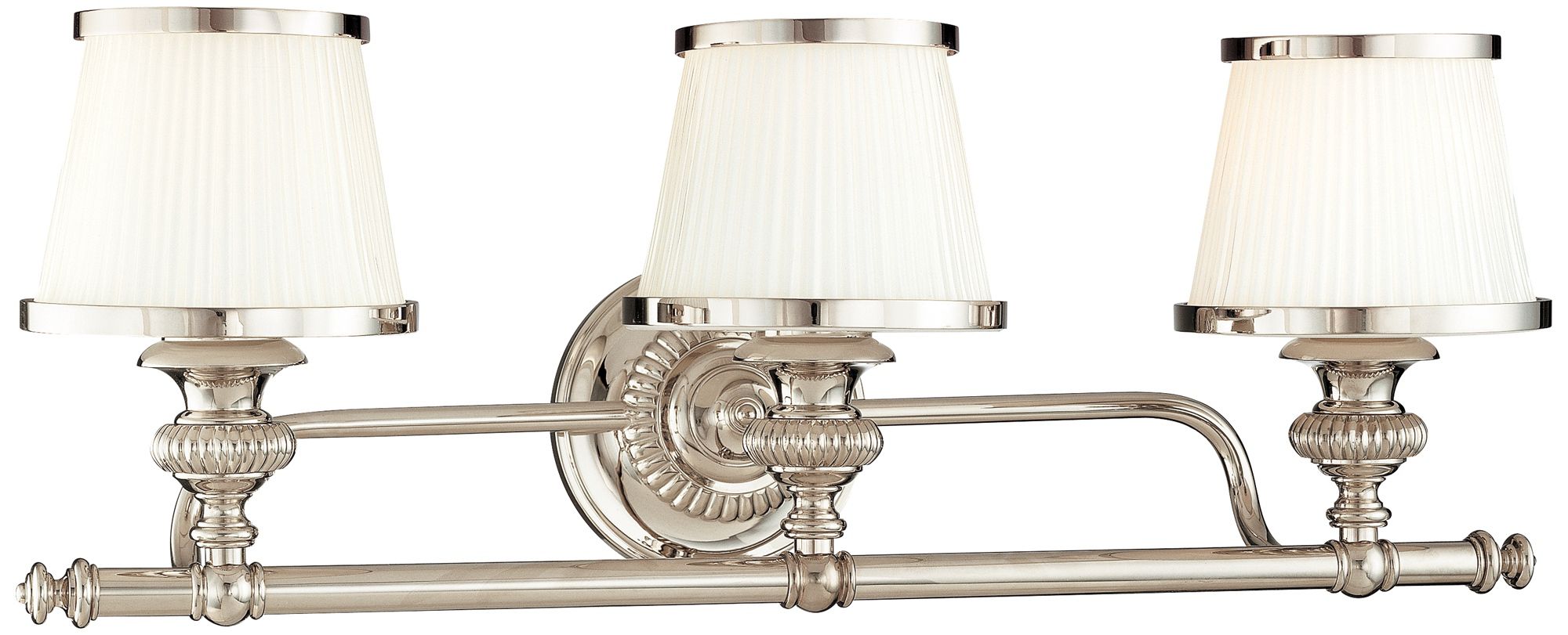 Hudson Valley Milton 24 3/4"W Polished Nickel Bath Light