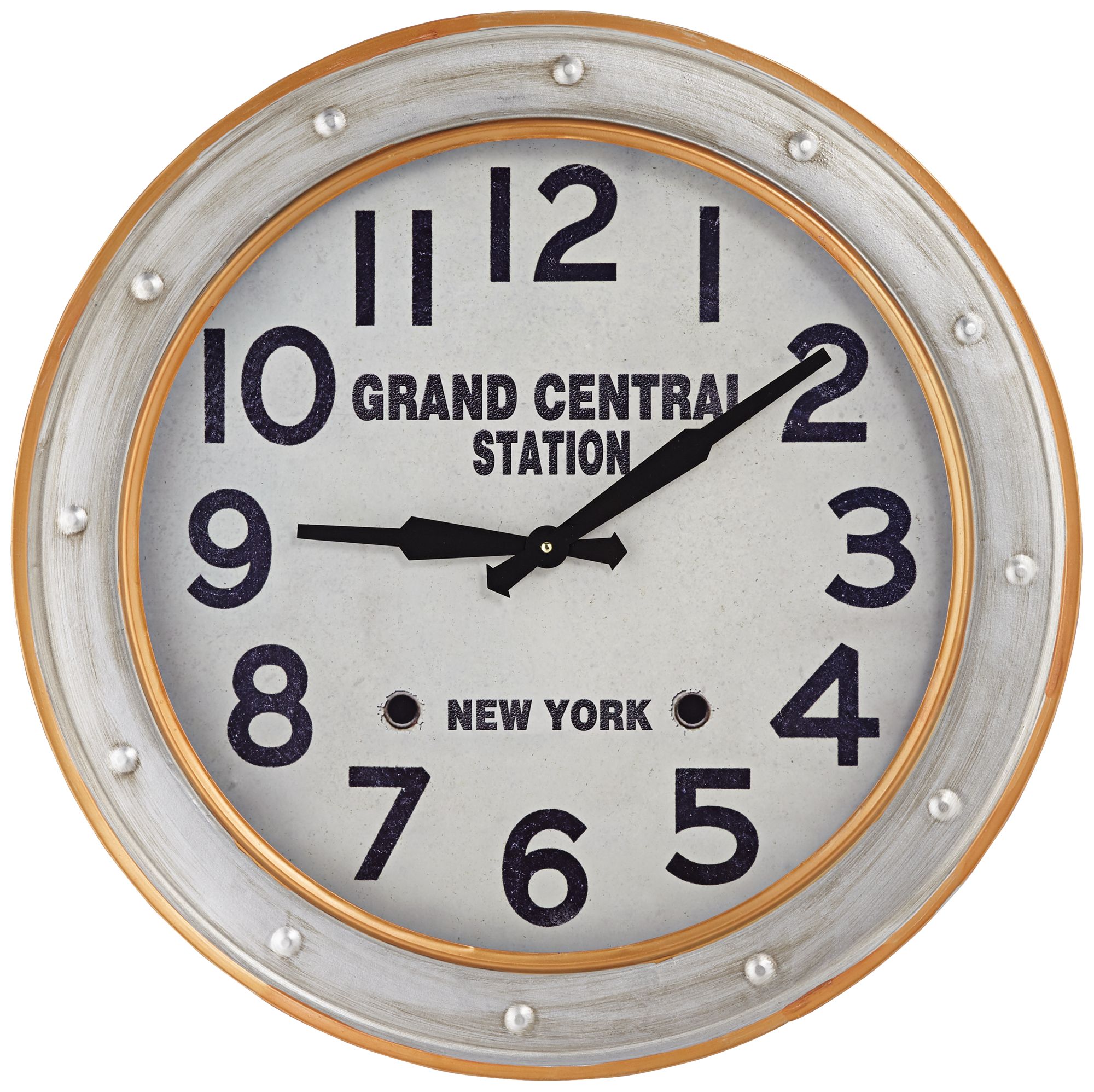 Grand Central Station 24" Railroad Train Wall Clock 31D69 Lamps Plus