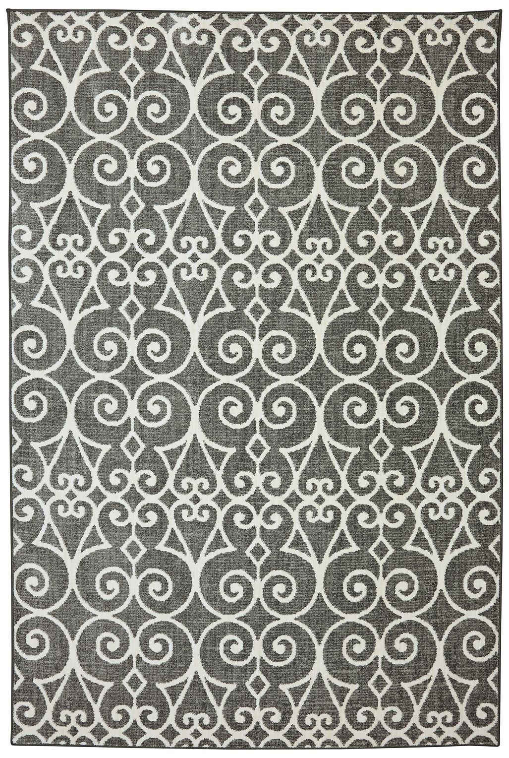 Karastan Euphoria 90260 Fasney Ash Gray Area Rug 