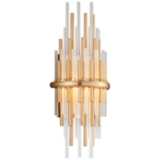 Corbett Theory 17&quot; High Gold Leaf LED Wall Sconce