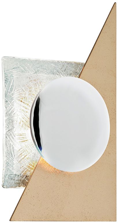 Corbett Spinnaker 15 3/4" High Gold Leaf LED Wall Sconce