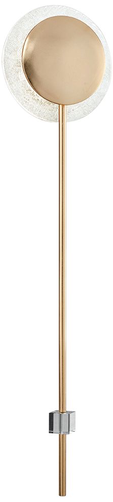 Corbett Moscato 41 3/4" High Gold Leaf LED Wall Sconce