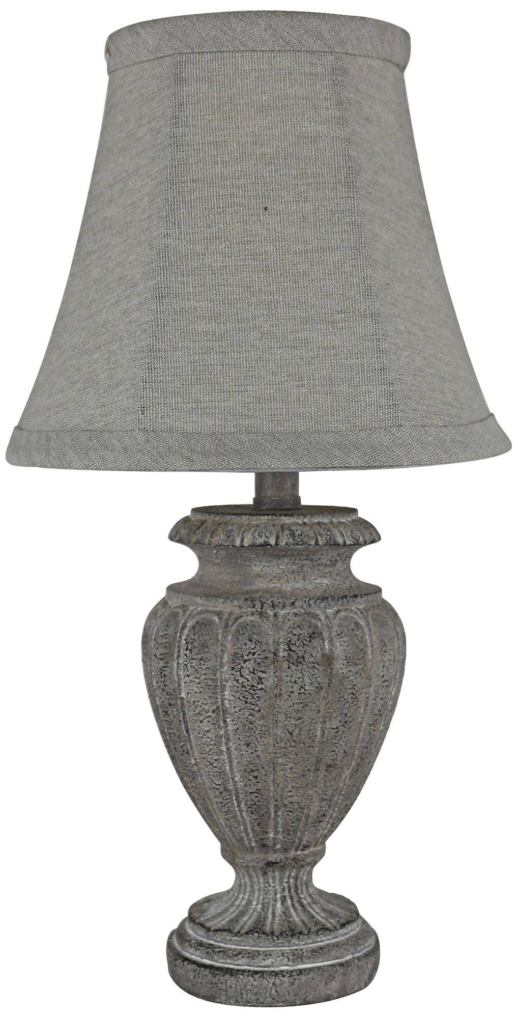 Crete Concrete Urn Accent Table Lamp