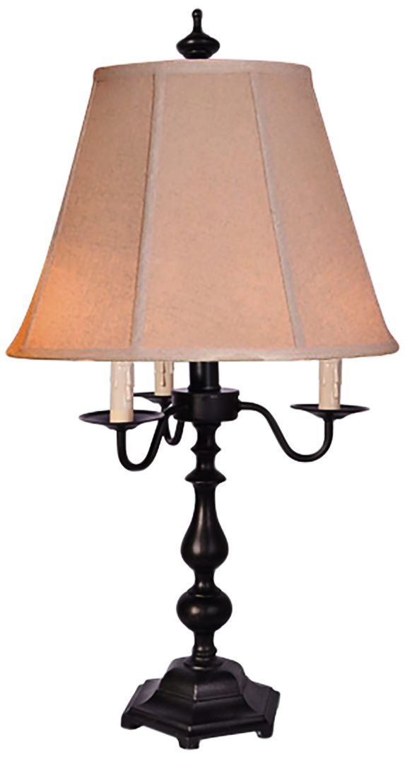 candle table lamp