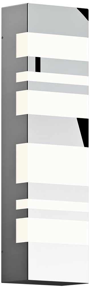 Sonneman Bath Notes 18" High Polished Chrome LED Wall Sconce