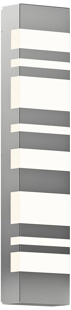 Sonneman Bath Notes 24" High Satin Chrome LED Wall Sconce