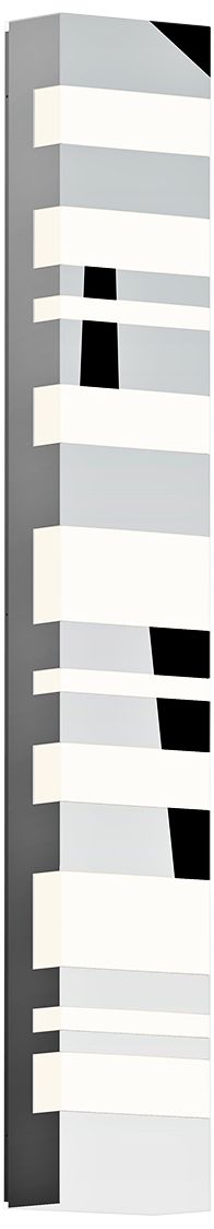 Sonneman Bath Notes 32" High Satin White LED Wall Sconce