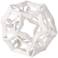 Regina Andrew Cassius 6" High White Geometric Sculpture