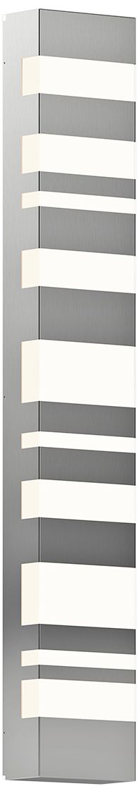 Sonneman Bath Notes 32" High Satin Chrome LED Wall Sconce