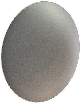 Fontanna Shield 10" High Satin Nickel LED Wall Sconce