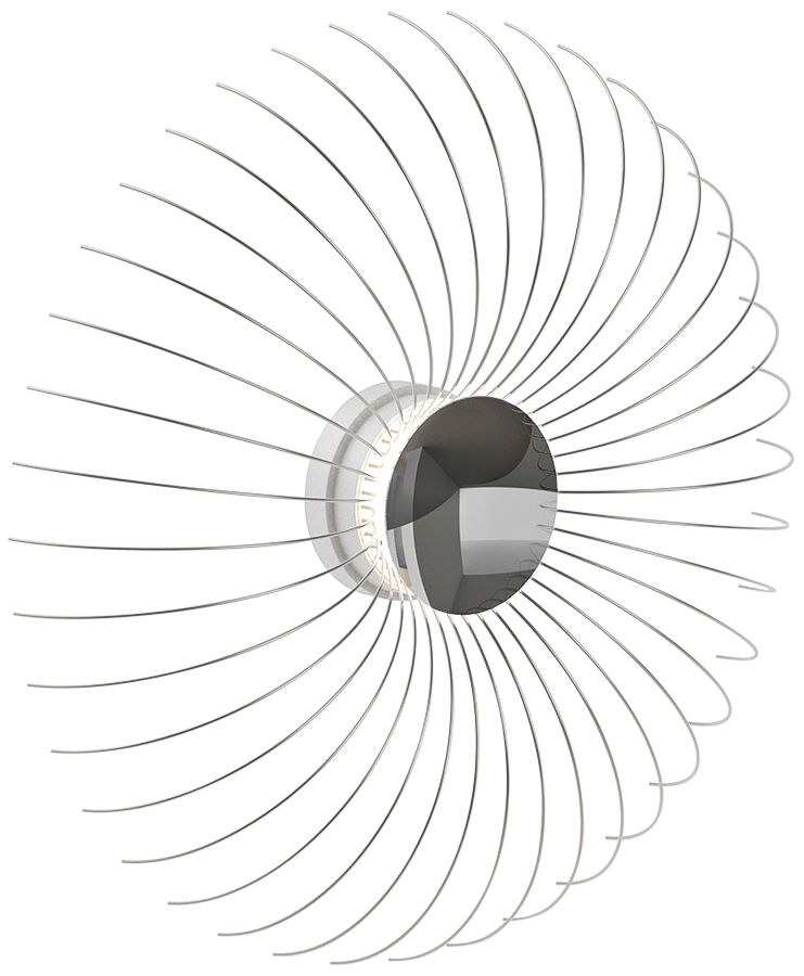 Sonneman Fontanna 20 1/2" High Polished Chrome LED Wall Sconce