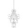 Chaminade 14 1/2" Wide Chrome and Crystal Chandelier