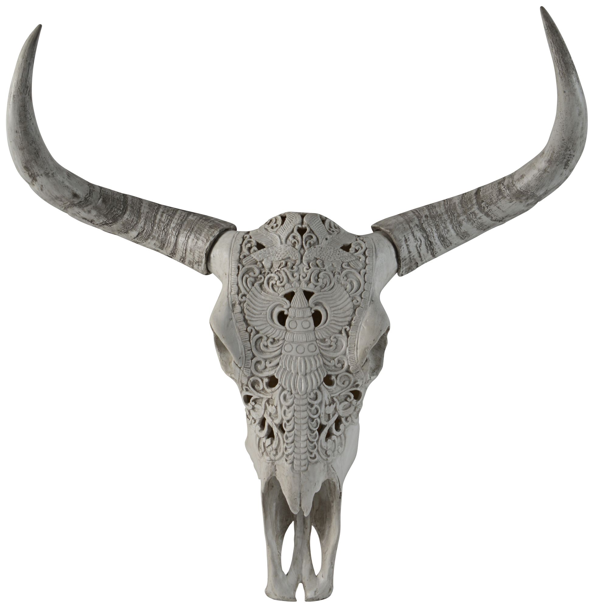 Force 29" High Gray White Decorative Statue