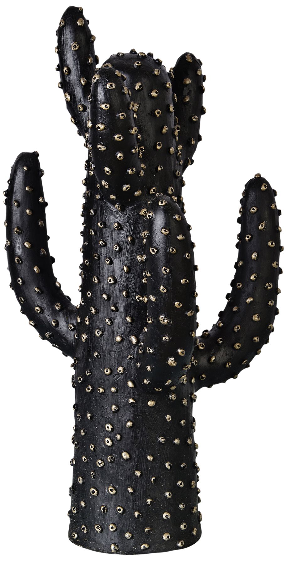 Pincushion 20" High Glossy Black Decorative Statue