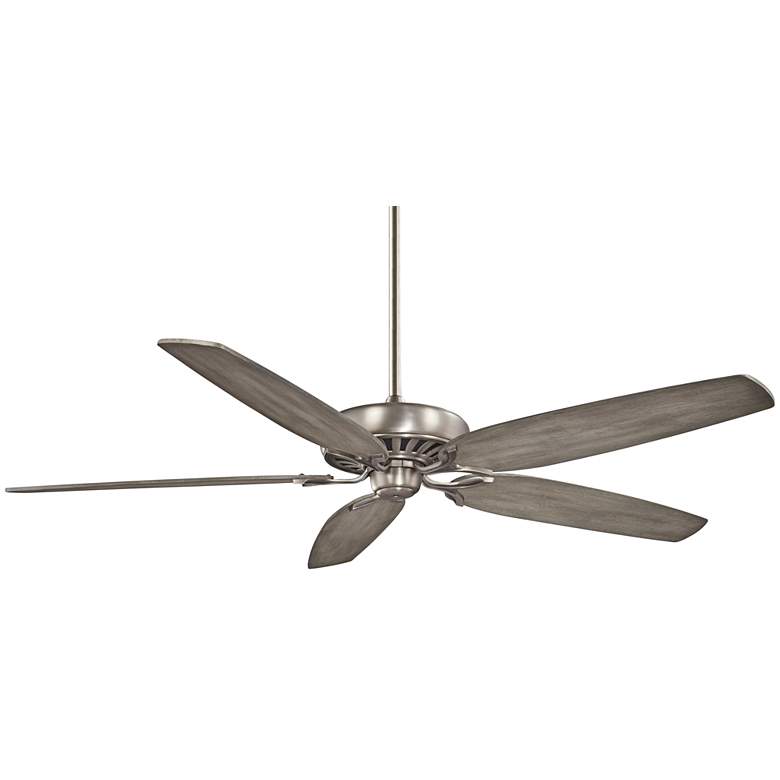 Image 2 72" Great Room Traditional Burnished Nickel Fan with Wall Control