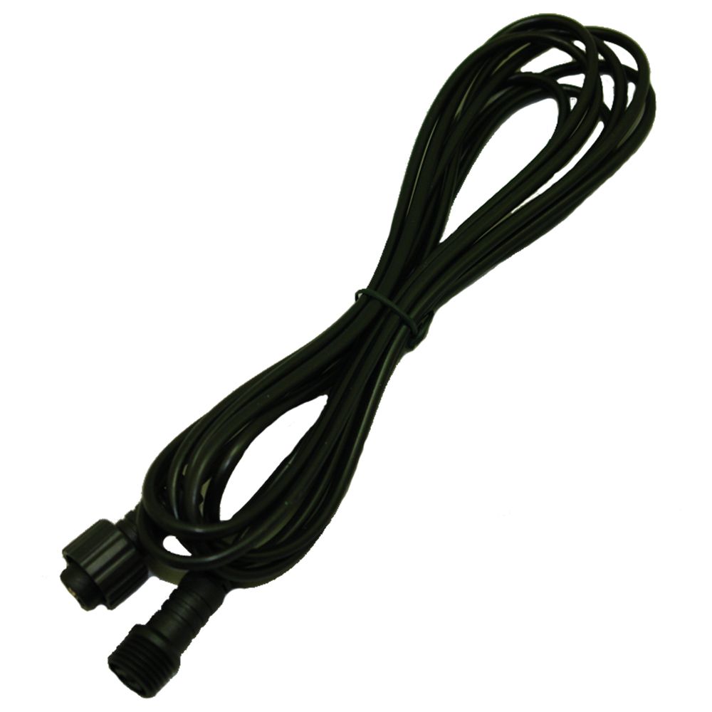 3 Meter Black Extension Wire for Solar LED Spot Light 31Y86 Lamps Plus