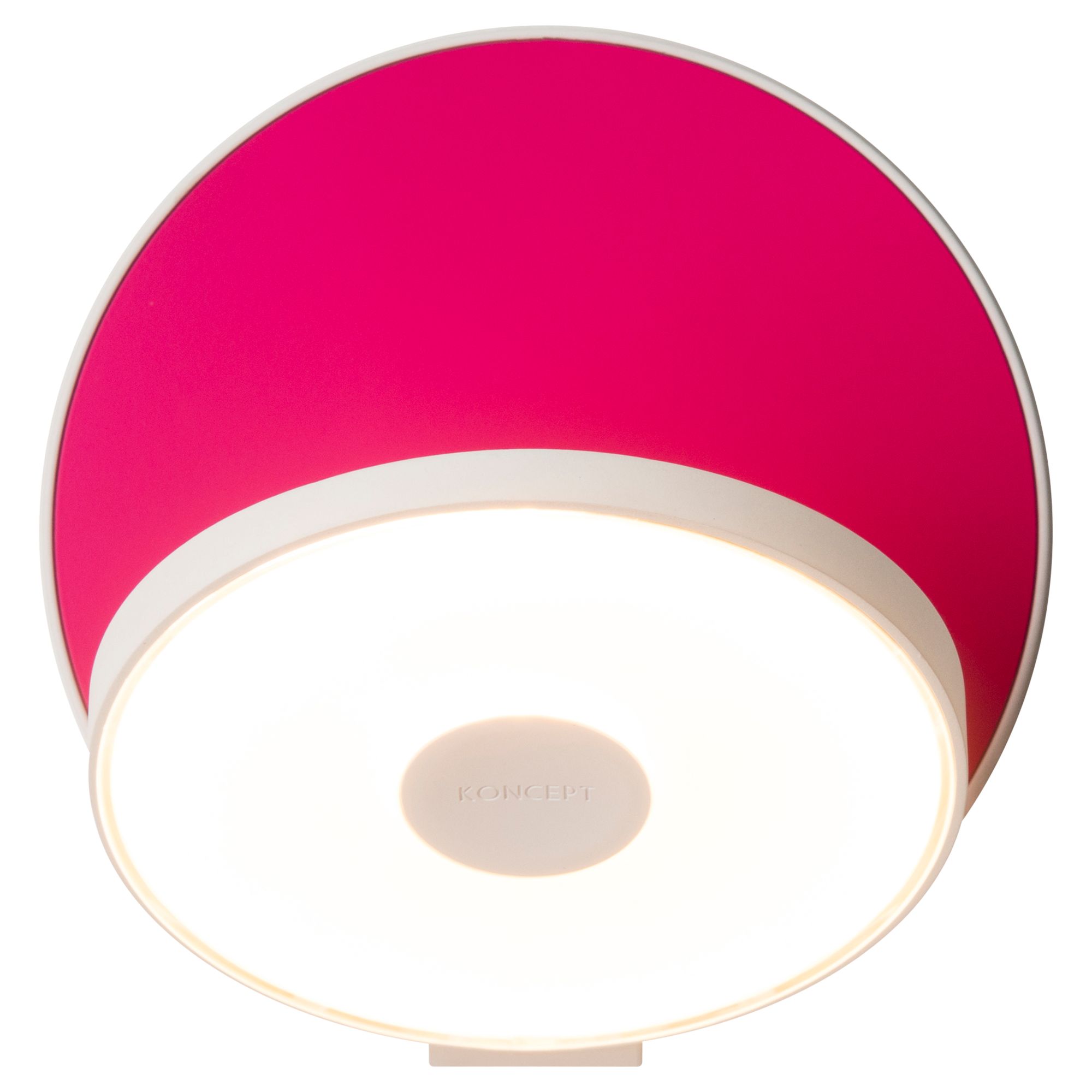 Koncept Gravy 5" High Matte Hot Pink Hardwire LED Wall Sconce