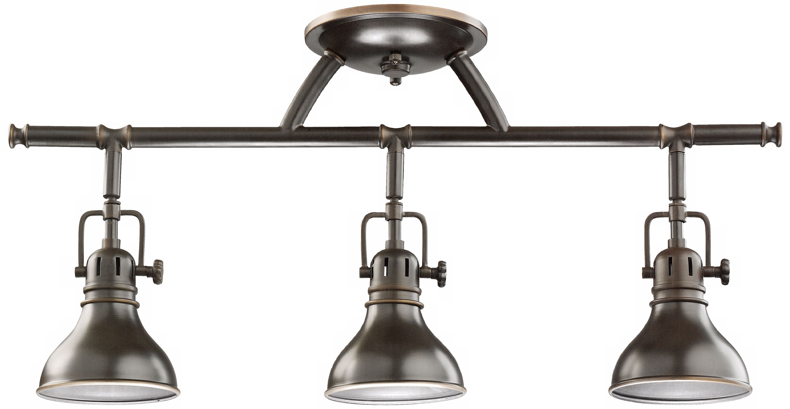 Kichler Olde Bronze Halogen Swivel Ceiling Fixture 32076