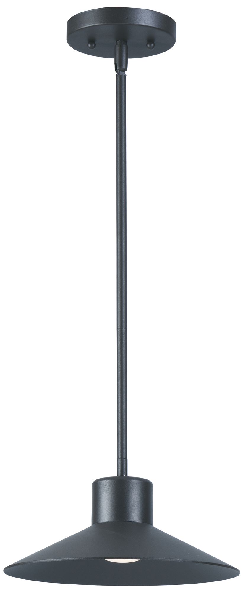 Civic 3 1/2"H Architectural Bronze LED Outdoor Hanging Light