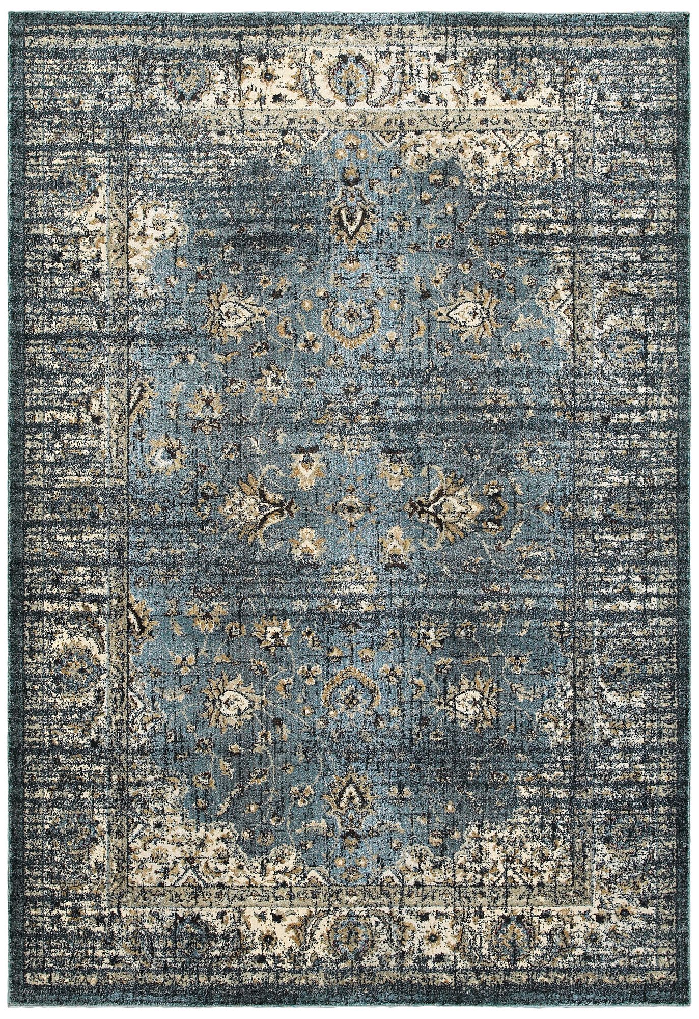 Empire 114L4 Blue and Ivory Area Rug 